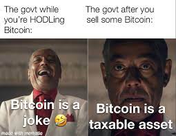 Fark your losses, let's tax all your gains. : r/cryptocurrencymemes