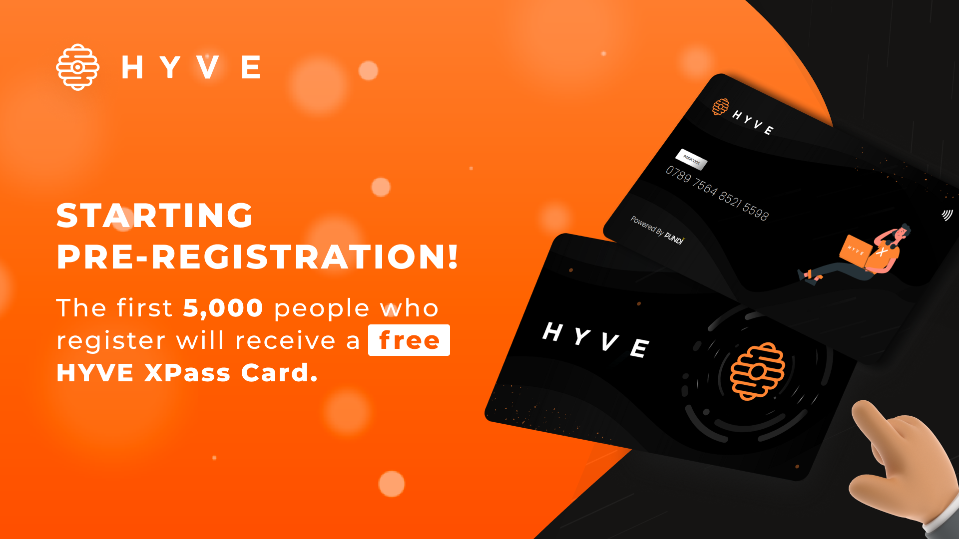 HYVE Pre-Registrations go Live!