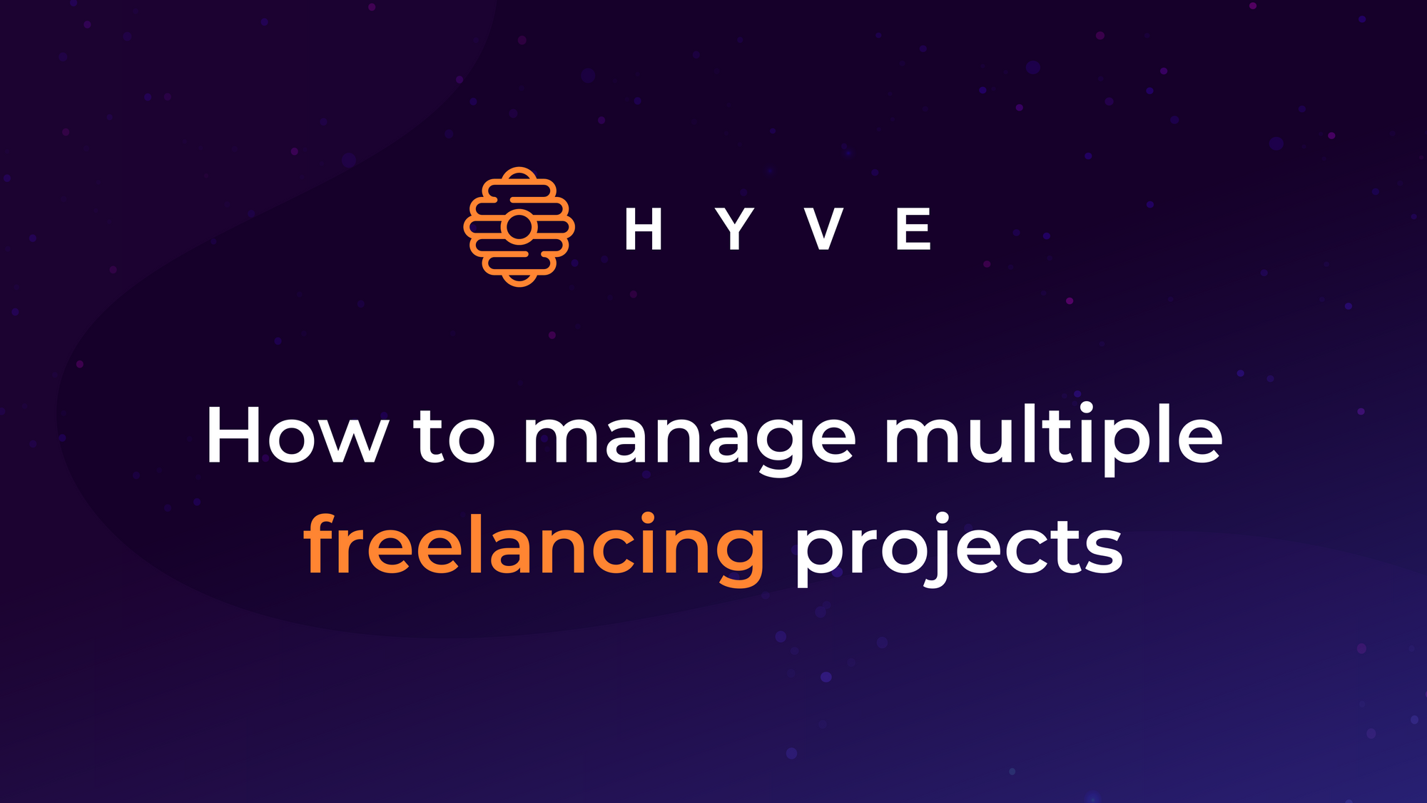 How to manage multiple freelancing projects