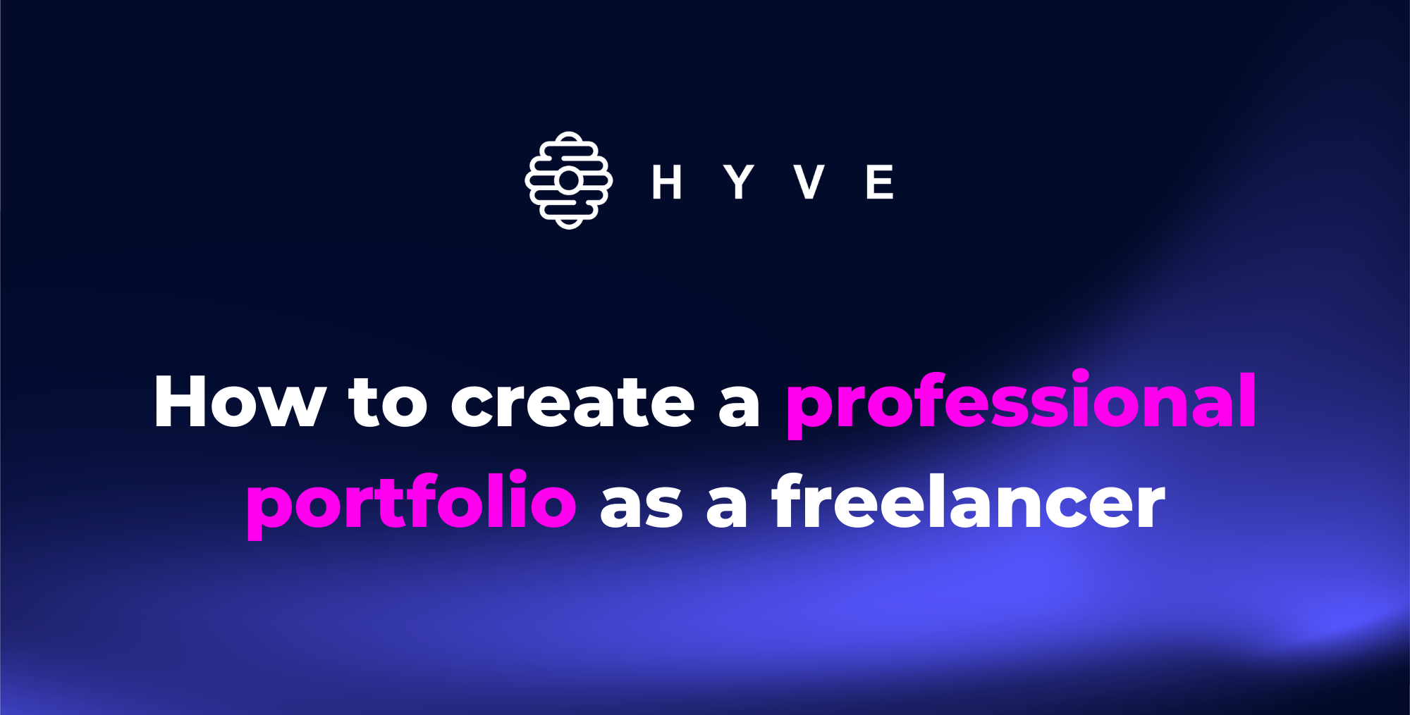 How to create a professional portfolio as a freelancer