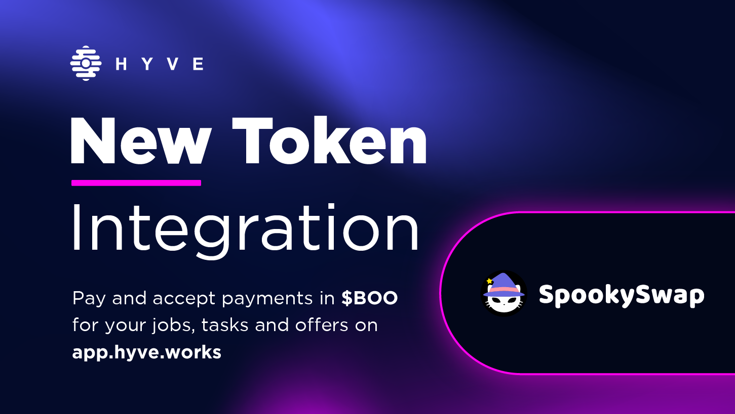 New Token Integration: $BOO integrated on HYVE