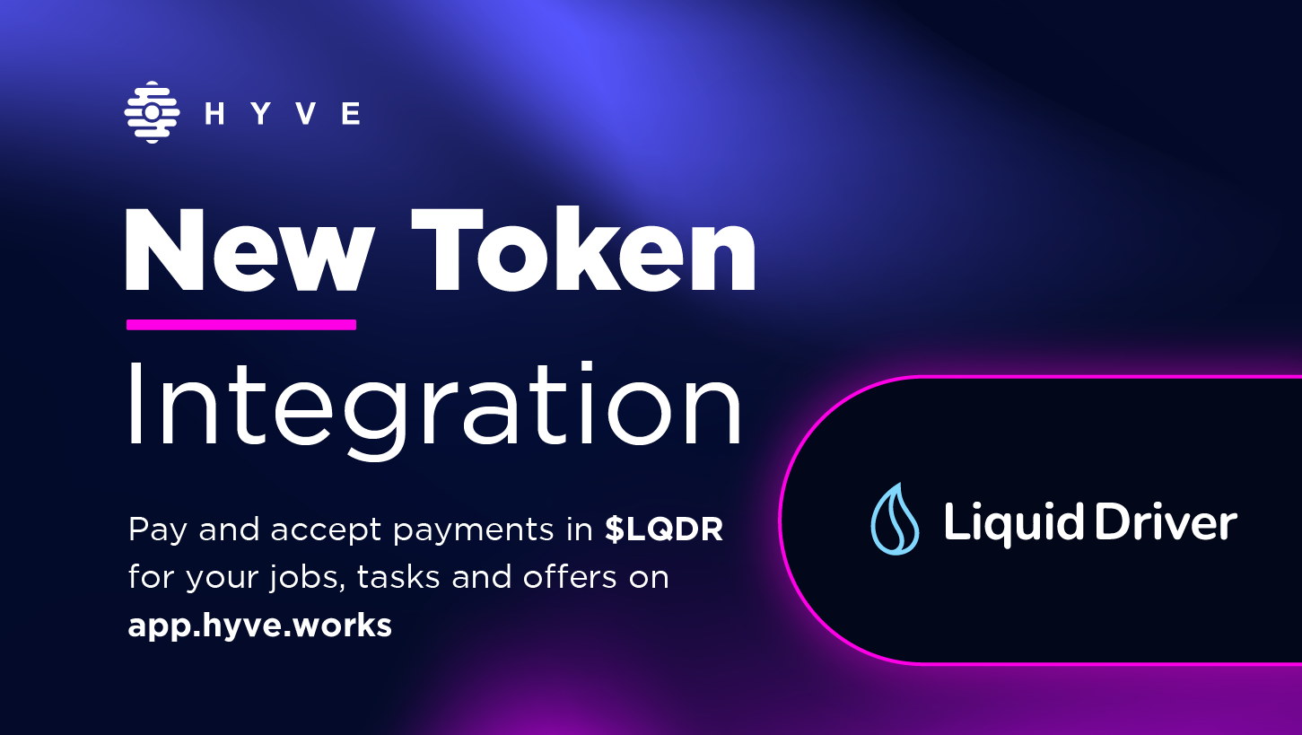 New Token Integration: $LQDR integrated on HYVE