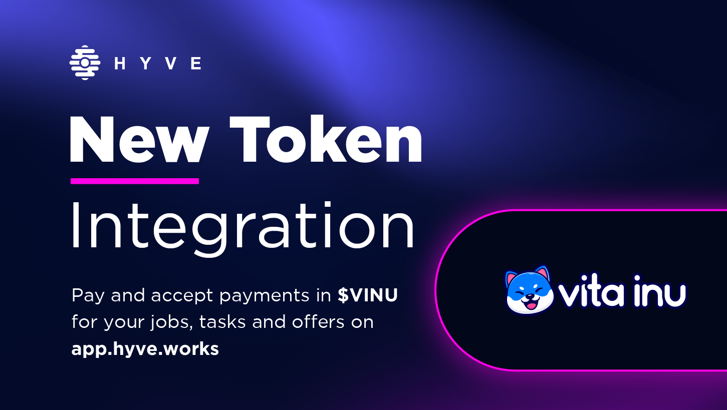 New token integration: $VINU is now available on the HYVE platform!