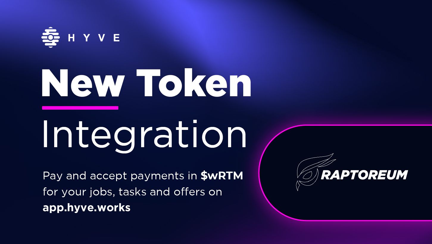 New Token Integration: $RTM is now on HYVE!