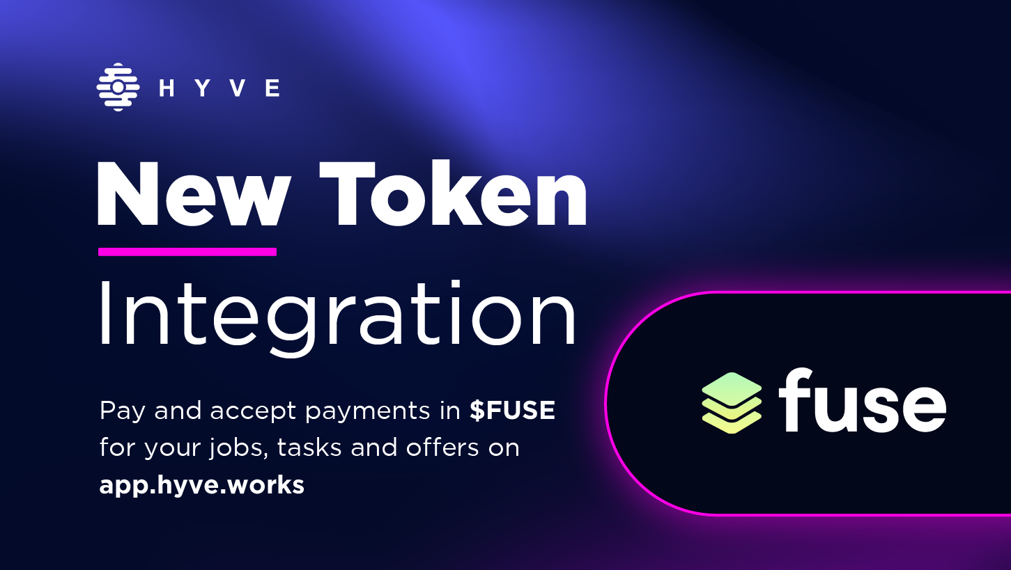 New Token Integration: bringing $FUSE on HVYE!