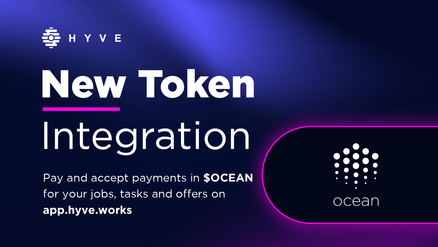 Let's swim together - $OCEAN joins HYVE