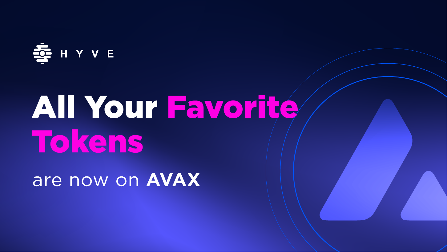 All your favorite tokens are now on AVAX!