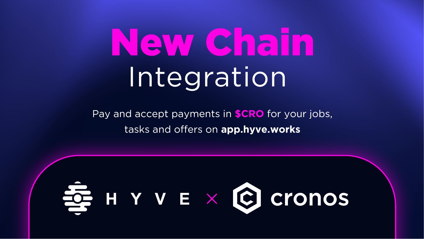 New chain integration: CRONOS x HYVE!