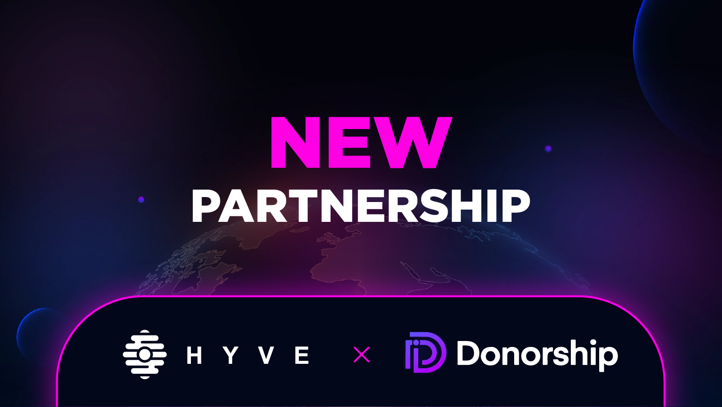 Donorship x HYVE: a new way of giving