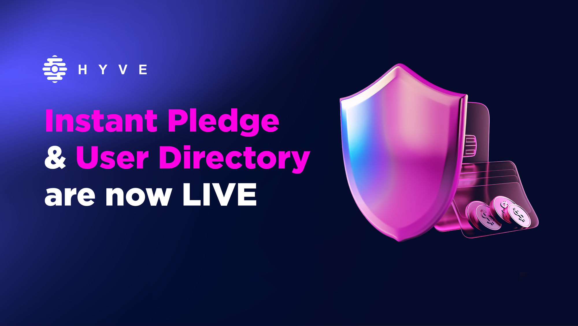 Instant Pledge & User Directory