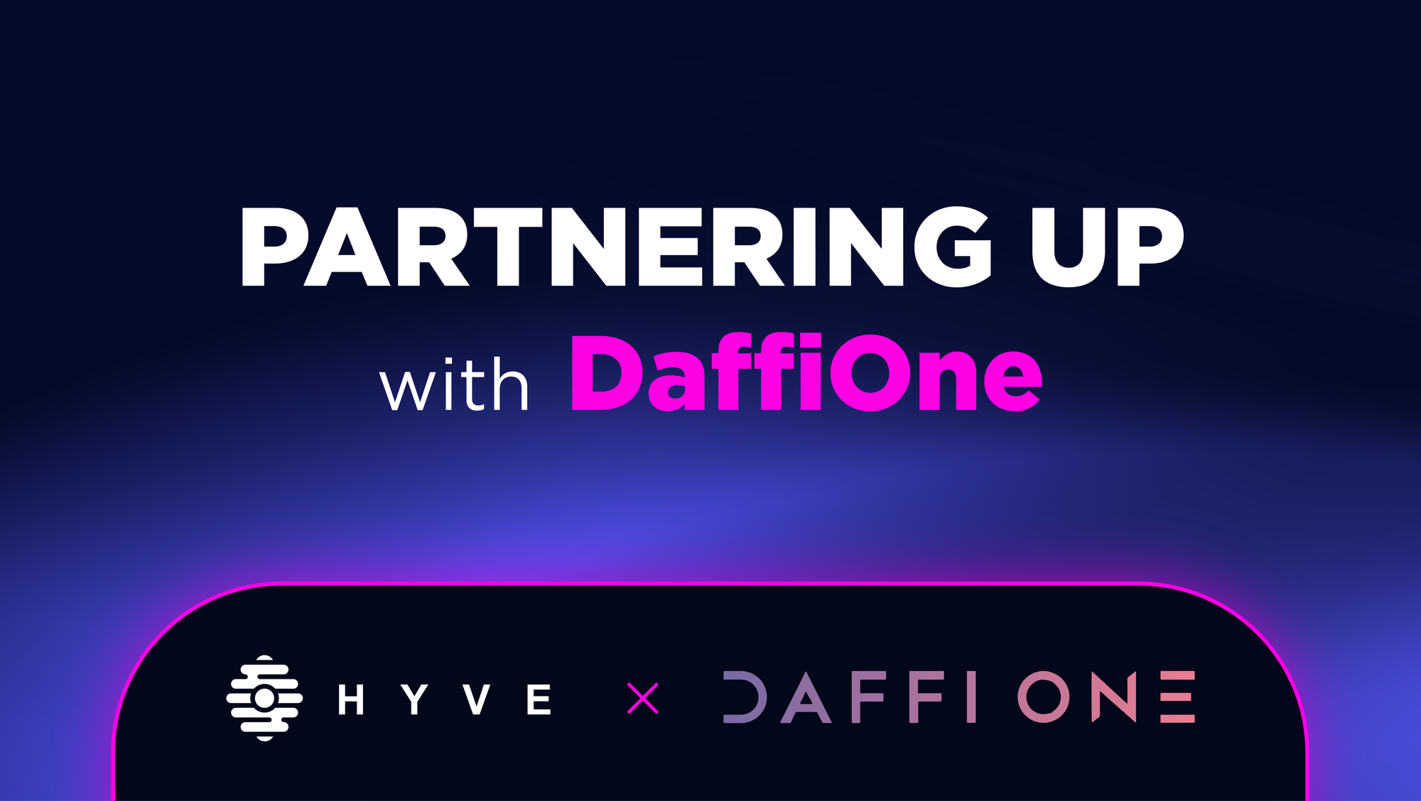 Integrating $DAFFIR on HYVE