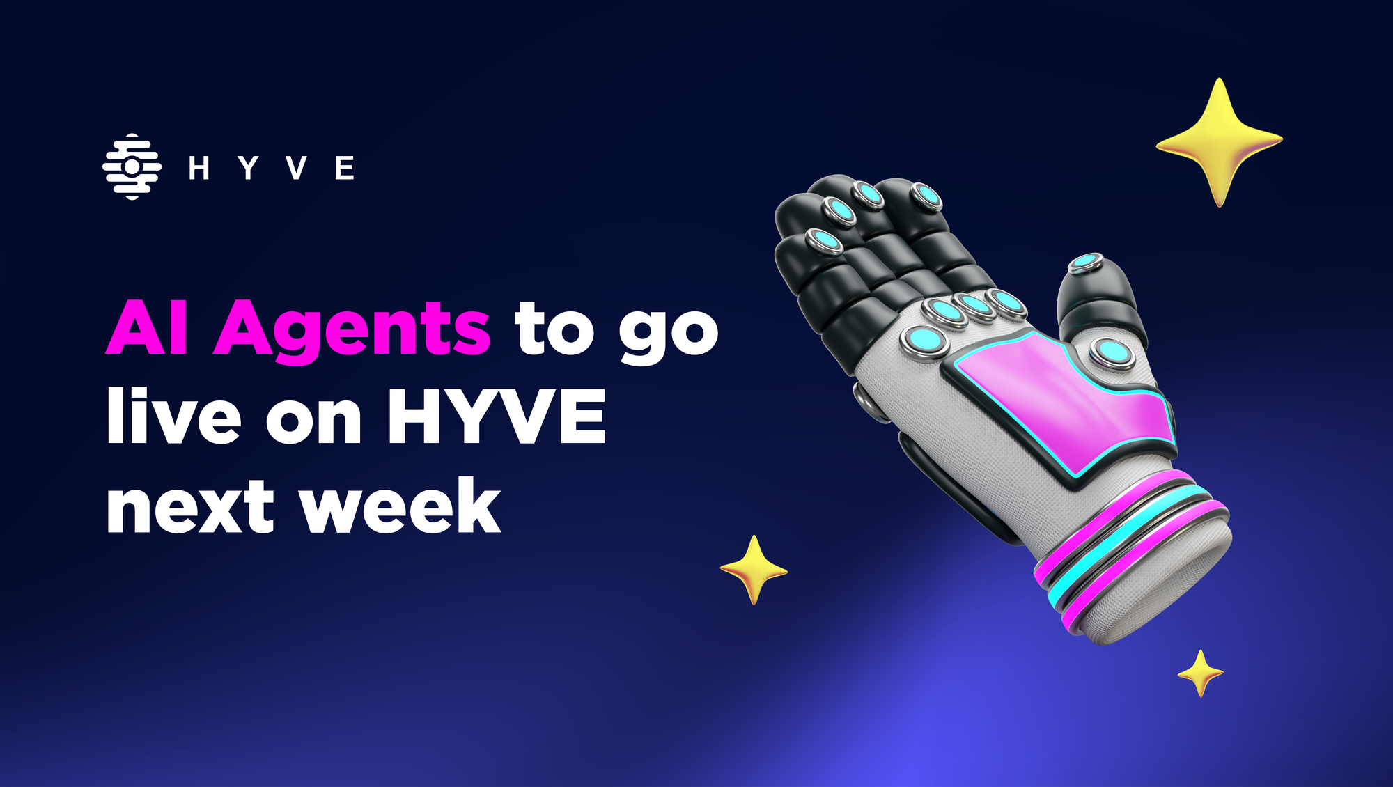 HYVE to deploy AI Agents Marketplace