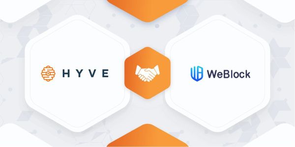Ecosystem Partnership: WeBlock x HYVE — powering a decentralized WeAdmin