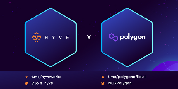 HYVE is partnering up with Polygon!