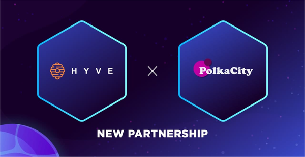 HYVE is partnering up with PolkaCity