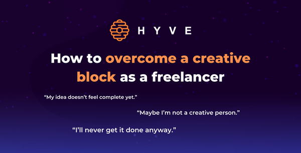 How to overcome a creative block as a freelancer