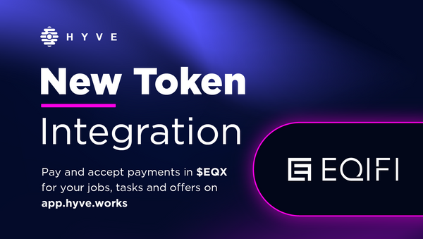 New Token Integration: $EQX integrated on HYVE