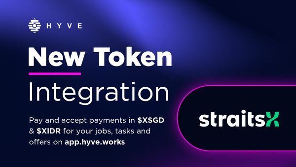 New token integration: $XSGD & $XIDR are now live on HYVE!