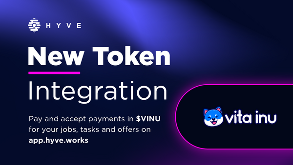 New token integration: $VINU is now available on the HYVE platform!