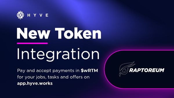 New Token Integration: $RTM is now on HYVE!