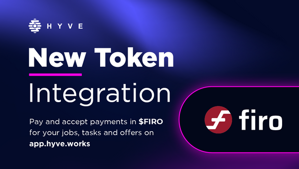 New token integration: $FIRO on HYVE