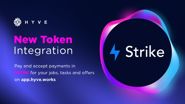 New token integration - $STRK 2 the moon!